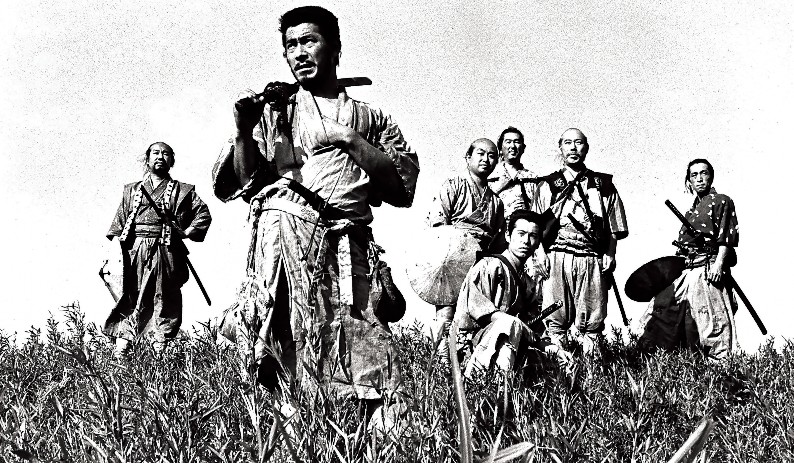 The Seven Samurai, The Magnificent Seven and Sholay